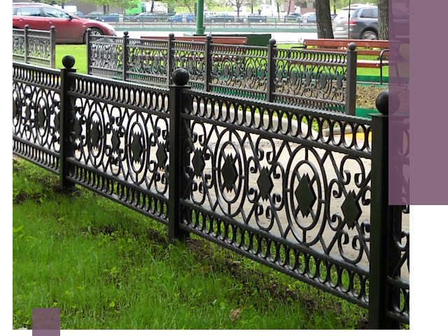 Секционные газонные ограждения под ключ в Старой Руссе