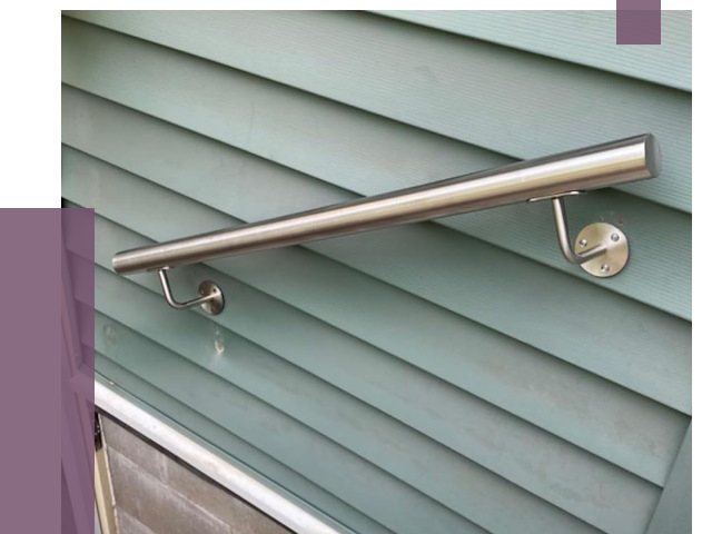 Поручни из нержавеющей стали в Старой Руссе от 7643 руб.  | ПРОЛЁТ-Срс